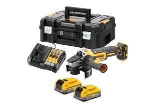 Шлифмашина угловая аккумуляторная DeWALT DCG405S2T