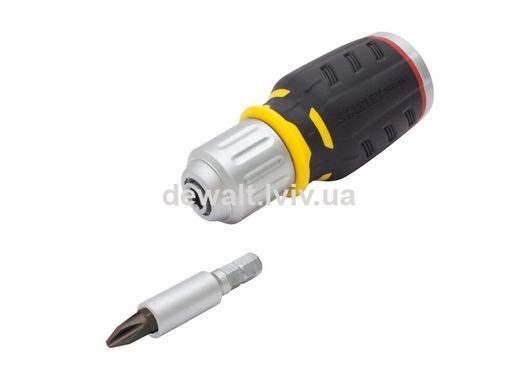 Викрутка - набір Stubby, реверсивна, з шістьма змінними бітами STANLEY FMHT0-62688