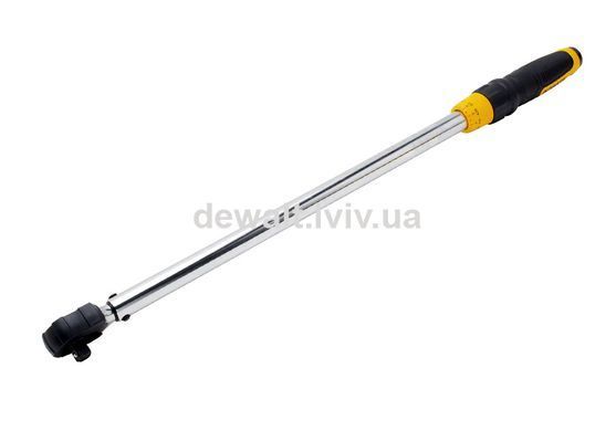 Ключ динамометричний 1/2, діапазон моменту, що крутить, 68-339 Нм DeWALT DWMT75462-0
