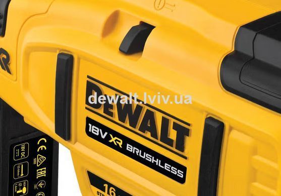 Пістолет цвяхозабівний акумуляторний DeWALT DCN662