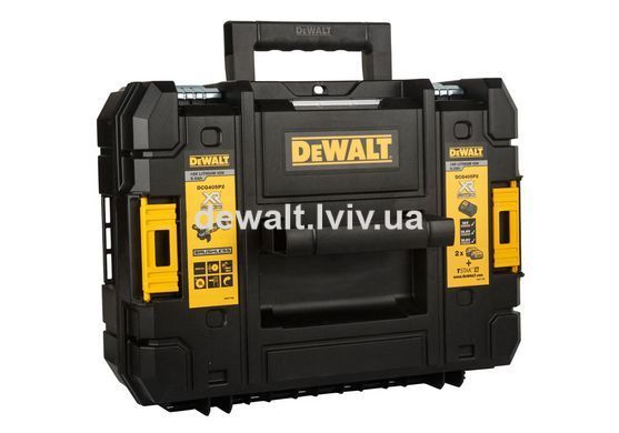 Шлифмашина угловая аккумуляторная DeWALT DCG405S2T