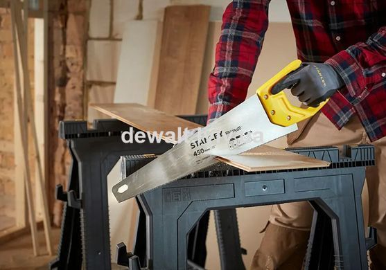 Ножовка SHARPCUT &trade; длиной 450 мм для поперечного и продольного реза STANLEY STHT20370-1