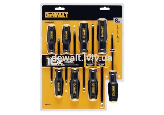 Набір викруток TOUGHSERIES&trade; MAX FIT&reg;, 8 штук DeWALT DWHT65102-0