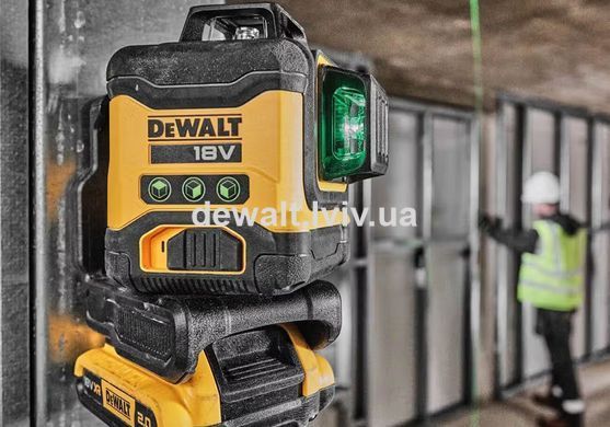 Уровень лазерный линейный DeWALT DCLE34031