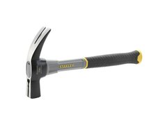 Молоток Fiberglass Coffreur Hammer з вагою голівки 750 г і двокомпонентною ручкою із склопластика STANLEY STHT0-54123