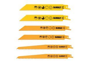 Набір полотен пиляльних DeWALT, для шабельних пил DeWALT DT2444