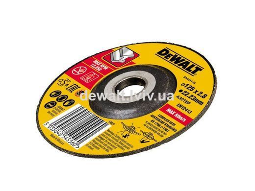 Круг відрізний DeWALT DT43911