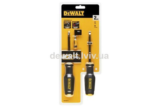 Набір викруток TOUGHSERIES™ MAX FIT®, 2 штуки DeWALT DWHT62057-0