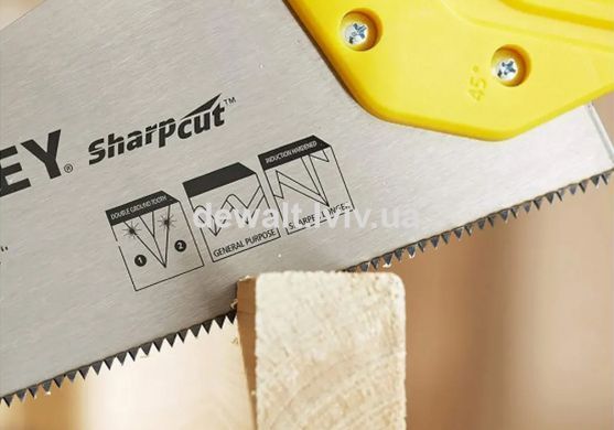 Ножовка SHARPCUT &trade; длиной 500 мм для поперечного и продольного реза STANLEY STHT20371-1