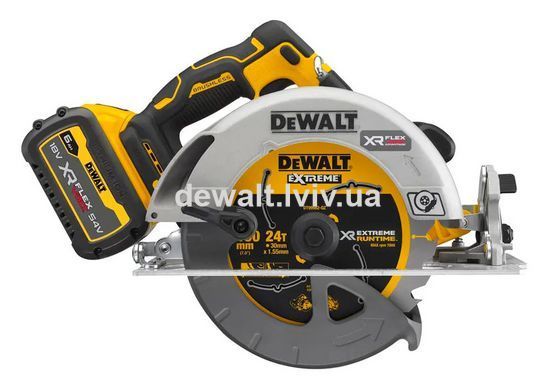 Акумуляторна дискова пилка DeWALT DCS573