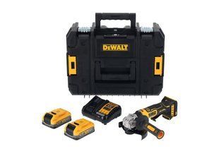 Шлифмашина угловая аккумуляторная DeWALT DCG404S2T