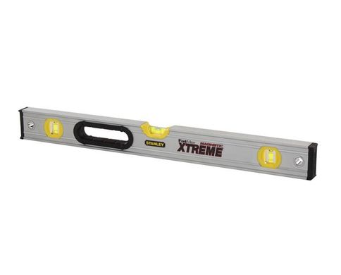 Уровень FatMax® XTREME ™ алюминиевый длиной 600 мм с тремя капсулами и магнитами STANLEY 0-43-625