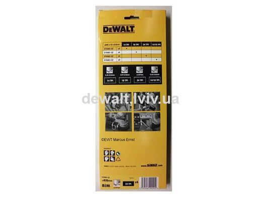 Полотно пильне для металу DeWALT DT8461