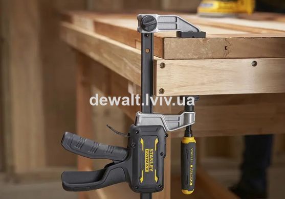 Струбцина STANLEY FatMax гібридна, 600мм STANLEY FMHT83008-0