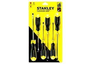 Набор отверток CushionGrip, 6 штук STANLEY 0-65-007