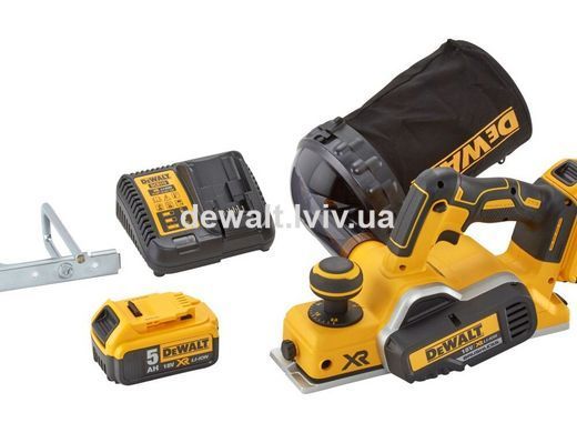 Рубанок акумуляторний DeWALT DCP580