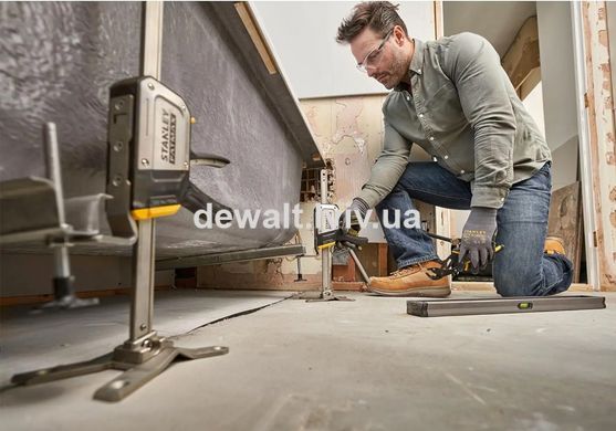 Струбцина розпірна-домкрат FATMAX&reg; TradeLift&trade; тригерна, максимальна вантажопідйомність 150 кг STANLEY FMHT83550-1