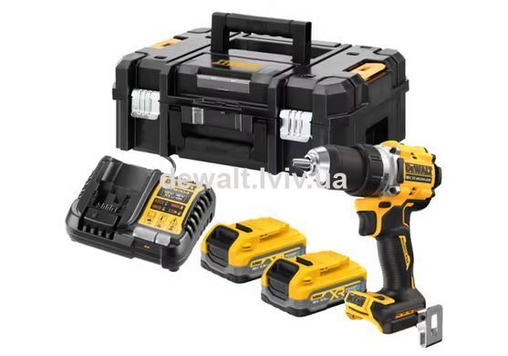 Дрель-шуруповерт аккумуляторная DeWALT DCD800S2T