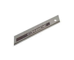 Леза запасні Carbide шириною 18 мм з сегментами, що відламуються для ножів з висувними лезами, 5 штук STANLEY STHT0-11818