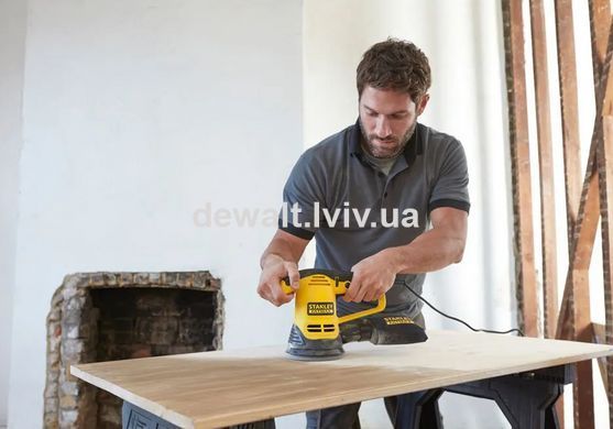 Шліфмашина ексцентрикова мережева STANLEY FATMAX FME440K