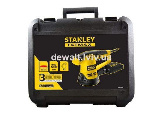 Шліфмашина ексцентрикова мережева STANLEY FATMAX FME440K