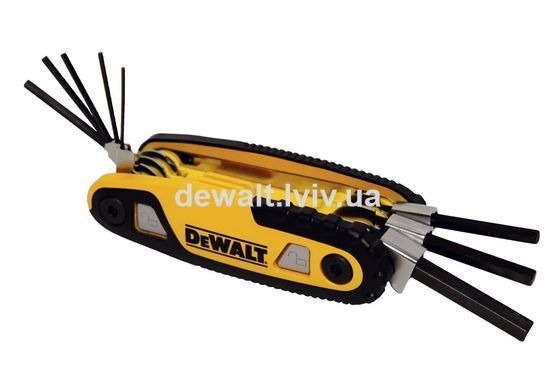 Набор ключей шестигранных метрических DeWALT DWHT0-70263