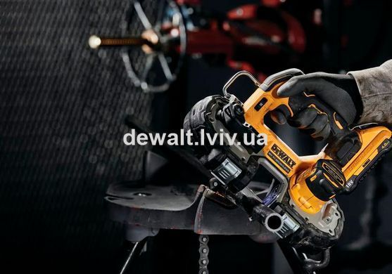 Пила стрічкова акумуляторна DeWALT DCS377