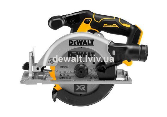 Пила дискова акумуляторна DeWALT DCS565