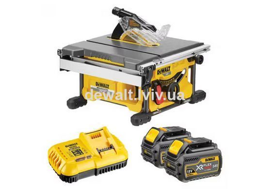Пила настольная циркулярная аккумуляторная XR FLEXVOLT DeWALT DCS7485