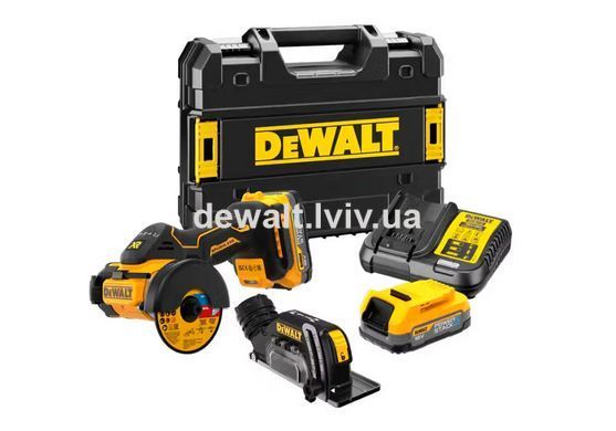 Пилка дискова універсальна акумуляторна DeWALT DCS438E2T