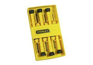Набор из шести отверток для точной механики INSTRUMENT STANLEY 0-66-052