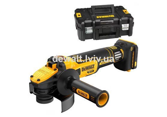 Шліфмашина кутова акумуляторна DeWALT DCG409VSNT