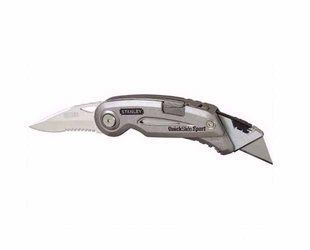 Ніж складаний QUICKSLIDE SPORT UTILITY KNIFE з двома лезами STANLEY 0-10-813