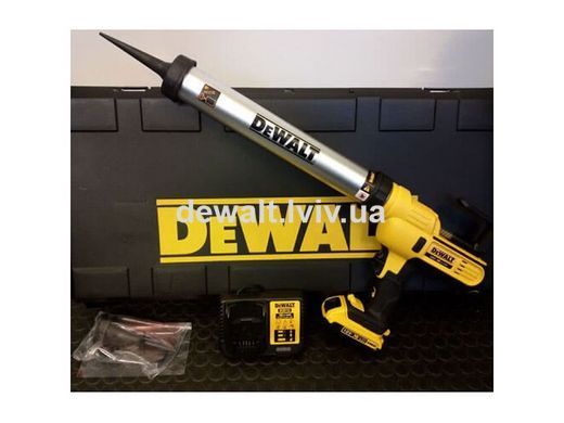 Пистолет для герметиков аккумуляторный DeWALT DCE580