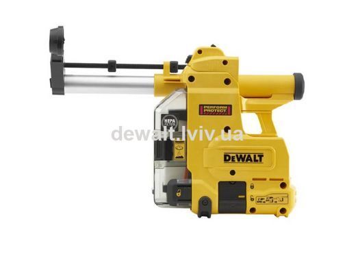 Система пиловидалення для перфораторів SDS-Plus DeWALT D25304DH