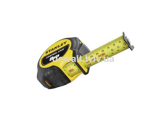 Рулетка вимірювальна CONTROL-LOCK довжиною 8 м, STANLEY STHT37240-3