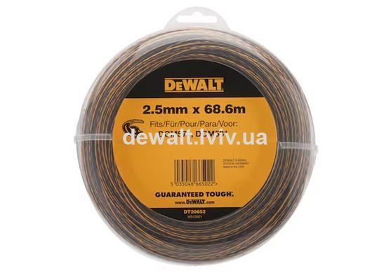 Косильная леска DeWALT DT20652