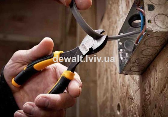 Кусачки LASER HARDENED діагональні довжиною 160 мм DeWALT DWHT82796-0