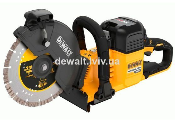 Пила отрезная аккумуляторная - аккумуляторный резак 230 мм FLEXVOLT DeWALT DCS691