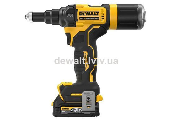 Заклепочник акумуляторний DeWALT DCF403E1GT