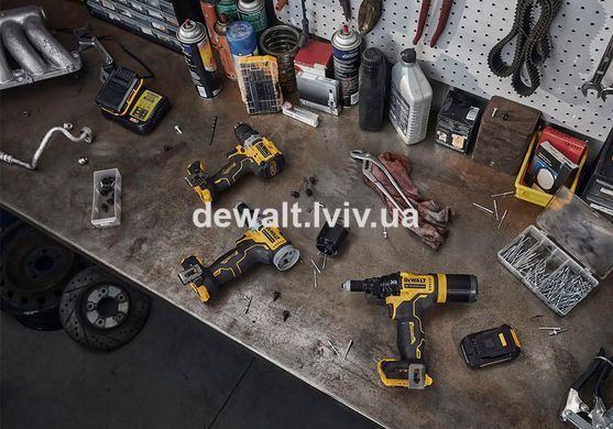 Заклепочник акумуляторний DeWALT DCF403E1GT