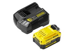 Зарядное устройство и 1 аккумулятор STANLEY FATMAX SFMCB14M1