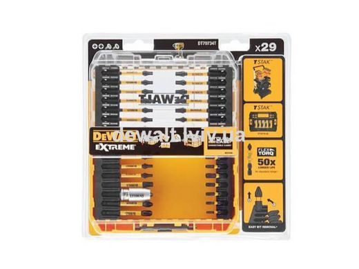 Набор бит DeWALT DT70734T