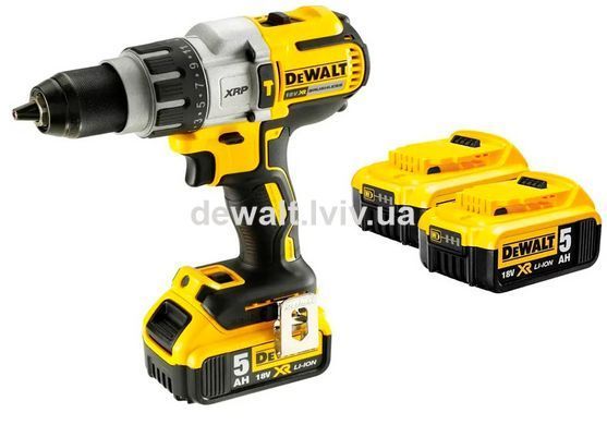 Дрель-шуруповерт с ударом аккумуляторная DeWALT DCD996