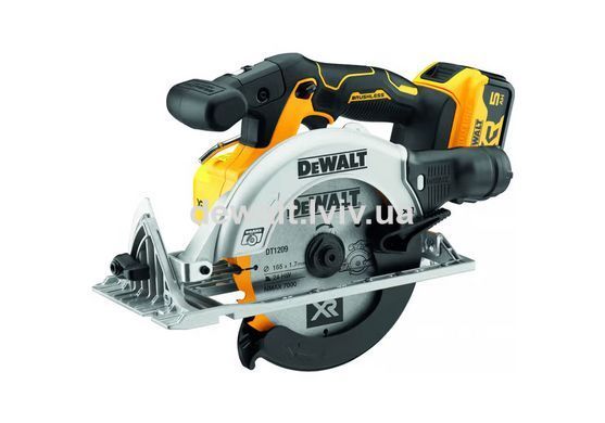 Пила дискова акумуляторна DeWALT DCS565
