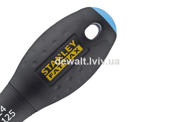Отвертка FatMax с длиной жала 125 мм под шлиц Pz2 с шестигранником под ключ STANLEY FMHT0-62624