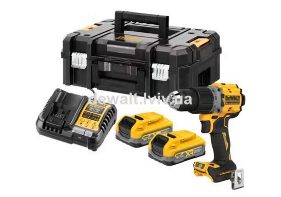 Дрель-шуруповерт с ударом аккумуляторная DeWALT DCD805S2T