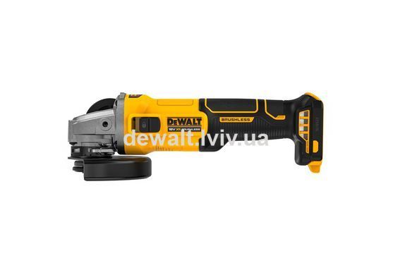 Шлифмашина угловая аккумуляторная DeWALT DCG407NT
