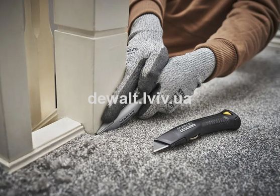 Ніж FatMax&reg; Heavy Duty довжиною 165 мм з фіксованим лезом для оздоблювальних робіт STANLEY FMHT10501-0
