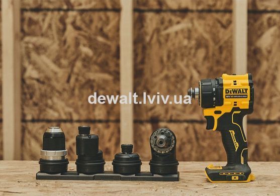 Дриль-шурупокрут акумуляторний безщітковий зі змінними насадками DeWALT DCD803D2T